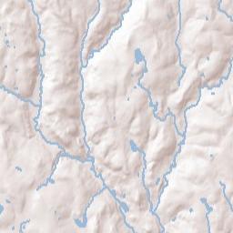 Wayne County Terrain Map