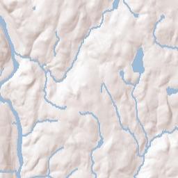 Lake Huntington New York Terrain Map