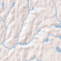 Odell New York Terrain Map