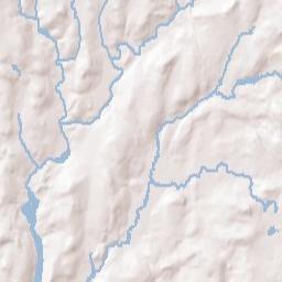 Mongaup Valley New York Terrain Map