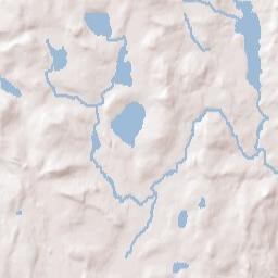 Thompsonville New York Terrain Map