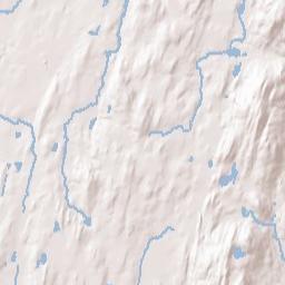 Tuckers Corner New York Terrain Map