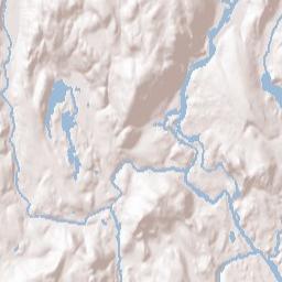 Merwinsville Connecticut Terrain Map
