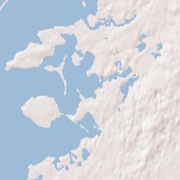 North Falmouth Terrain Map