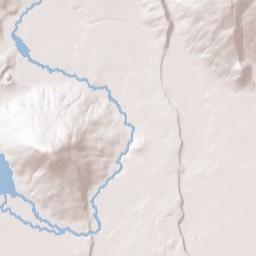 Kegg California Terrain Map