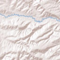 Sweetwater County Terrain Map