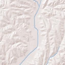 Harrison County Terrain Map
