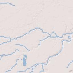 Sandburr Corners Ohio Terrain Map