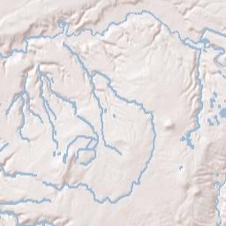Waite Hill Ohio Terrain Map
