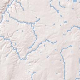 West Bass Lake Ohio Terrain Map