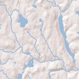 Waymart Terrain Map
