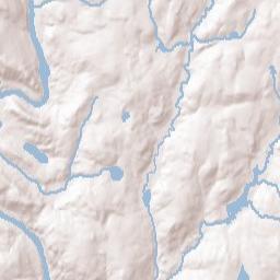Newieden New York Terrain Map