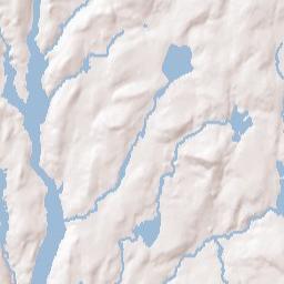 Squirrels Corners New York Terrain Map