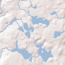 Yankee Lake New York Terrain Map