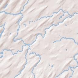 Van Keuren New York Terrain Map