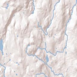 Sherman Connecticut Terrain Map