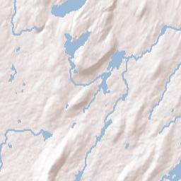Turkey Hill Connecticut Terrain Map