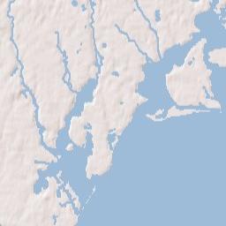 Cotuit Terrain Map