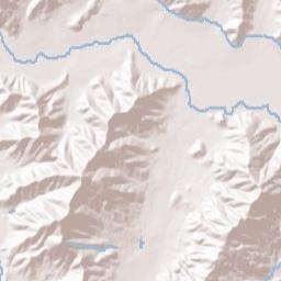 Oro Fino California Terrain Map