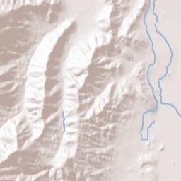 Siskiyou County Terrain Map