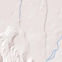 Tennant California Terrain Map