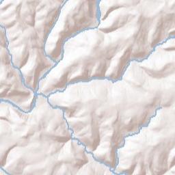 Forest County Terrain Map