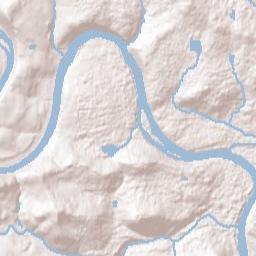 Wyoming County Terrain Map