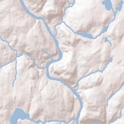 Tusten New York Terrain Map