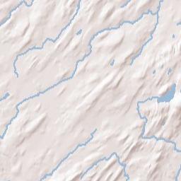 Thompson Ridge New York Terrain Map