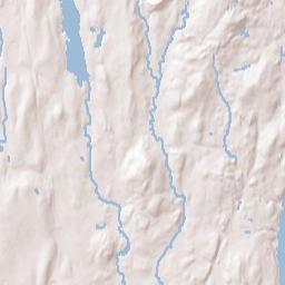 Gardnertown New York Terrain Map