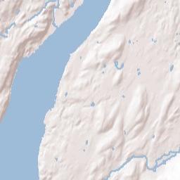Roseton New York Terrain Map