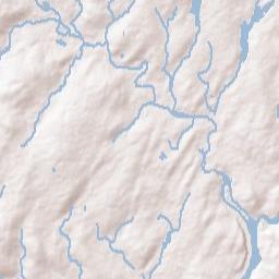 Yantic Connecticut Terrain Map