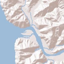 Klamath California Terrain Map