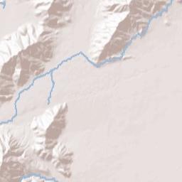 Cheeseville California Terrain Map
