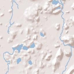 Gazelle California Terrain Map
