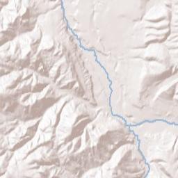 11200-11498 South Canyon Road, Paradise Terrain Map
