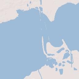 Gypsum Ohio Terrain Map