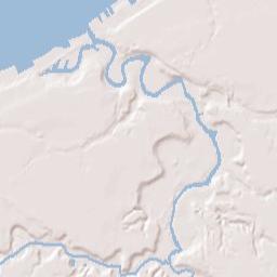 Cleveland Terrain Map