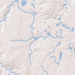 Yates Corners Ohio Terrain Map
