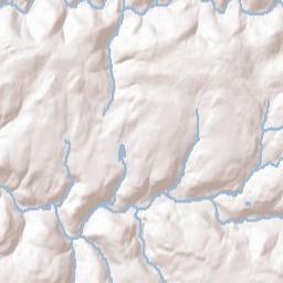Sullivan County Terrain Map