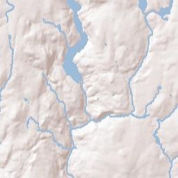 Upper Mongaup New York Terrain Map