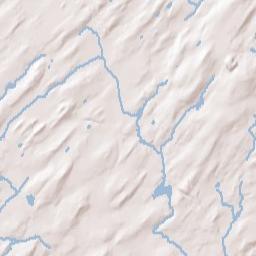 Van Burenville New York Terrain Map