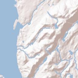 North Highland New York Terrain Map