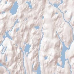 Kent Hills New York Terrain Map