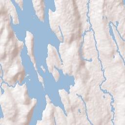 Snug Harbor Connecticut Terrain Map