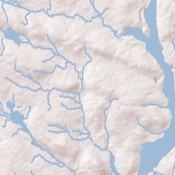 Mohegan Connecticut Terrain Map