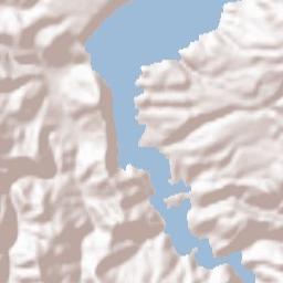 Centar Župa Terrain Map