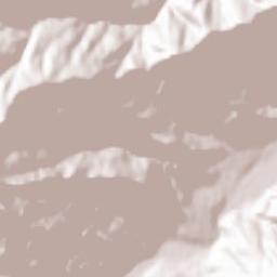 Gaptsakh Terrain Map