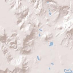 Canby California Terrain Map