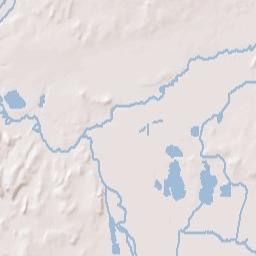 Lakeview Junction California Terrain Map